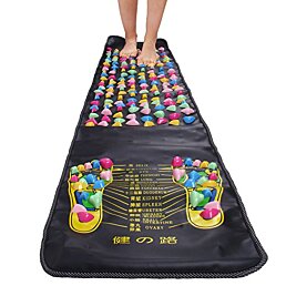 Akupresúrna kamienková masážna podložka - chodník - 135 x 34 cm