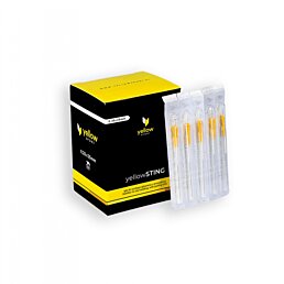 Akupunktúrne ihly s vodidlom Sting 0,25 mm, 100 ks