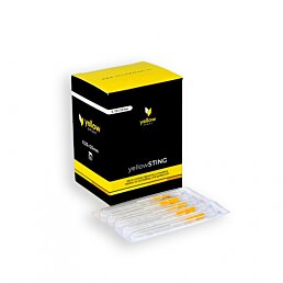 Akupunktúrne ihly s vodidlom Sting 0,25 mm, 100 ks - Náhľad