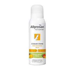 Allpresan 3® Krémová pena s 10% Urey na veľmi suchú pokožku nôh s vôňou Mango, 125 ml