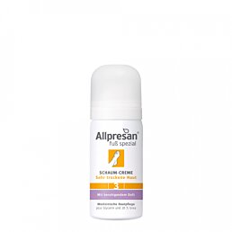 Allpresan 3® Pedicare pena na suchú pokožku nôh s upokojujúcou vôňou a s 10% Urey, 35 ml