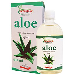 Aloe Vera výluh, 100% prírodný produkt, 400 ml