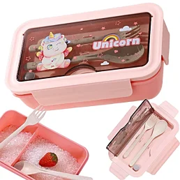 Školský desiatový box s príborom Animal