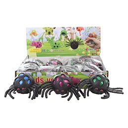 Antistresová loptička – pavúk - Náhľad