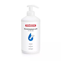 Balzam na na citlivú pokožku nôh s 10% urea, úľava podráždenej pokožky, Pedibaehr, 500 ml
