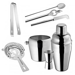 Domáci barmanský set na prípravu kokteilov 8 v 1