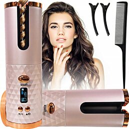 Bezdrôtová keramická kulma s LCD displejom