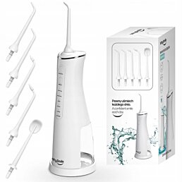 Bezdrôtová ústna sprcha nabíjateľná s 5mi nádstavcami, WhySmile WF109 - Náhľad