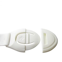 Bezpečnostná zábrana na skrine - 1 ks biela - Náhľad