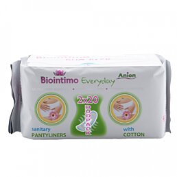 BIOINTIMO DUO PACK Aniónové denné vložky s pH testerom, 20 ks