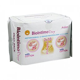 BIOINTIMO DUO PACK Aniónové denné vložky s pH testerom, 20 ks