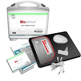 Biolampa BS 303 colour therapy modrá + cestovná taška + sieťový adaptér + PVC kufrík - Náhľad
