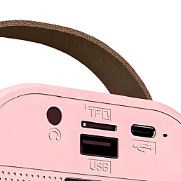 Bluetooth karaoke sada s 2 mikrofónmi, SingSet Pink - Náhľad