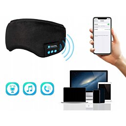 Bluetooth maska na spanie s možnosťou počúvania hudby - Náhľad