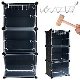 Botník na obuv, box na topánky - 44,5 x 93 x 30 cm