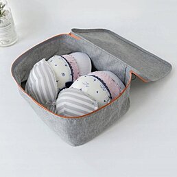 Cestovný organizér do kufra sada 7 ks Travel, šedá - Náhľad