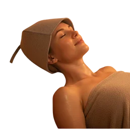 Plstená čiapka do sauny – ochrana hlavy a vlasov pred prehriatím - Náhľad