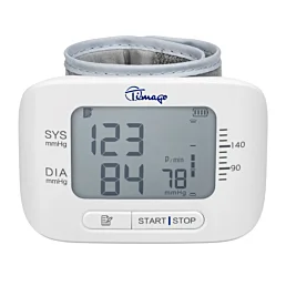 Digitálny tlakomer na zápästie s LCD displejom a pamäťou meraní CE - Náhľad