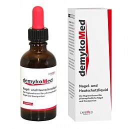 Tinktúra na nechty náchylné na plesne s pipetou – DemykoMed Nagel 50 ml