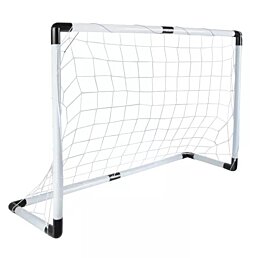 Detská futbalová bránka s loptou a pumpou 3 v 1, Master, 120 x 40 x 80 cm - Náhľad