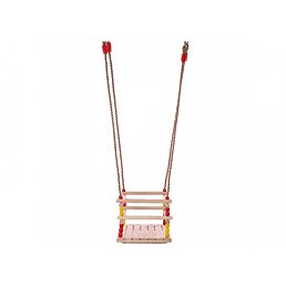 Detská záhradná drevená hojdačka Armchair, 30 x 30 cm - Náhľad