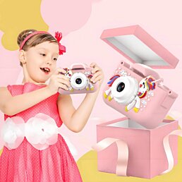 Digitálny fotoaparát pre deti X500 Pink – kreativita a zábava v jednom zariadení! - Náhľad