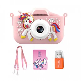 Digitálny fotoaparát pre deti X500 Pink – kreativita a zábava v jednom zariadení!