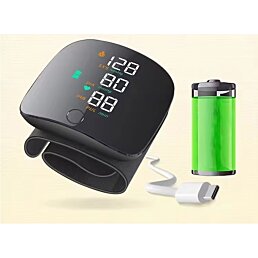 Digitálny tlakomer na zápästie A01, čierny - Náhľad