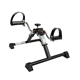 Domáci rehabilitačný mini rotoped pre seniorov GENESIS Plus s displejom, čierno-strieborný