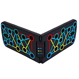 Skladacia doska na kliky s úchytmi PB-1000 – multifunkčná push-up platforma