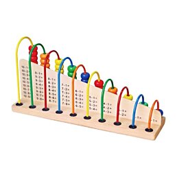 Drevené edukačné počítadlo pre deti, Multi - Náhľad