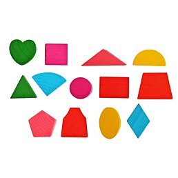 Drevené triediace kocky - edukačná hračka - Náhľad