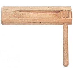 Drevený rapkáč malý, 12 cm - Náhľad