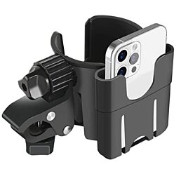 Držiak na bicykel na telefón a fľašu 2v1