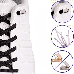 Elastické univerzálne šnúrky s kovovými sponami - Náhľad