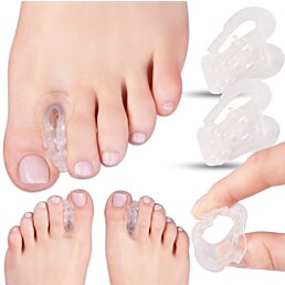Elastický silikónový korektor - medziprstový na korigovanie palca na nohe