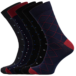 Elegantné pánske bavlnené ponožky, Tulmero