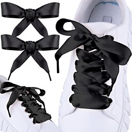 Elegantné saténové šnúrky 90cm - Náhľad