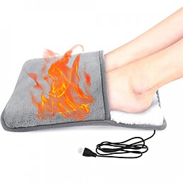 Elektrický ohrievač nôh s USB napájaním, 28x29x3cm - Náhľad