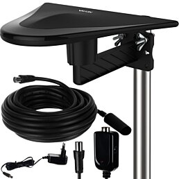 Externá anténa DigiActiv 4G LTE, čierna