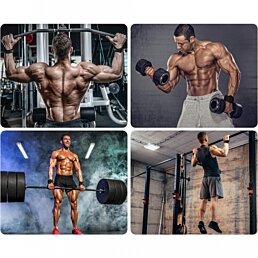 Fitness gripy na ruky na cvičenie Gym 5 - Náhľad