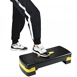 Fitness stepper na cvičenie s nastaviteľnou výškou do 20 cm - Náhľad