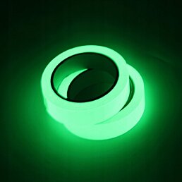 Bezpečnostná fluorescenčná svietiaca samolepiaca páska, 3cm x 5m - Náhľad