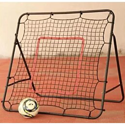 Futbalová bránka s odrážacou sieťou, 100 x 100 x 40 cm, Merco Soccer - Náhľad