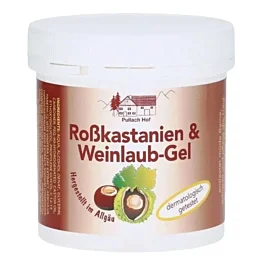 Gaštanový gél s vínnym listom na unavené nohy, žily a kŕčové žily - 250 ml - Náhľad