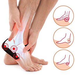 Bandáž pätovej ostrohy plantárna fascitída s gélovou vložkou, 2ks, Gelto - Náhľad