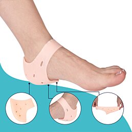 Gélové ochranné návleky na päty, 1 pár (2ks) - Náhľad