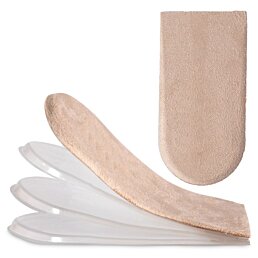 Gélové korekčné podpätenky do obuvi na zvýšenie postavy Heels