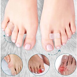 Gélový interdigitálny klin, korigujúci prekrývajúce sa prsty 2,2 x 2,3 cm - Náhľad