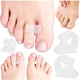 Gélový interdigitálny klin, korigujúci prekrývajúce sa prsty 2,2 x 2,3 cm